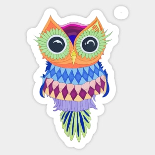 Owl Sticker